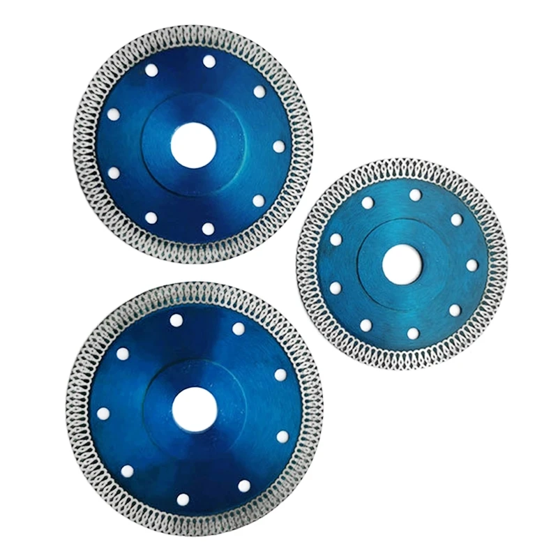 

105/115/125mm Diamond Saw Blade Practical Turbo Diamond Saw Blade Disc Porcelain Tile Cutting Blades for Angle Grinder