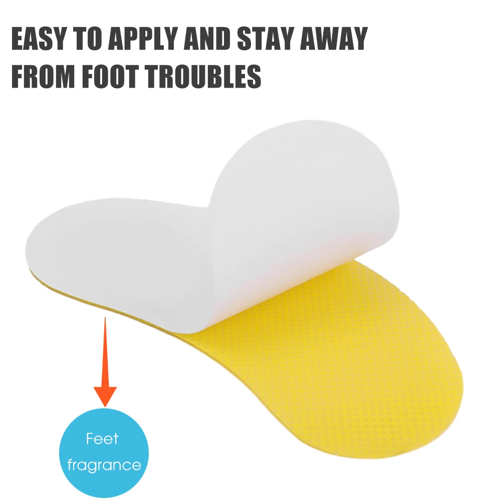 Shoes Odor Remover Deodorant Patch Invisible Lemon Stickers Foot Care Paddings Athlete's Foot Soothing Insole