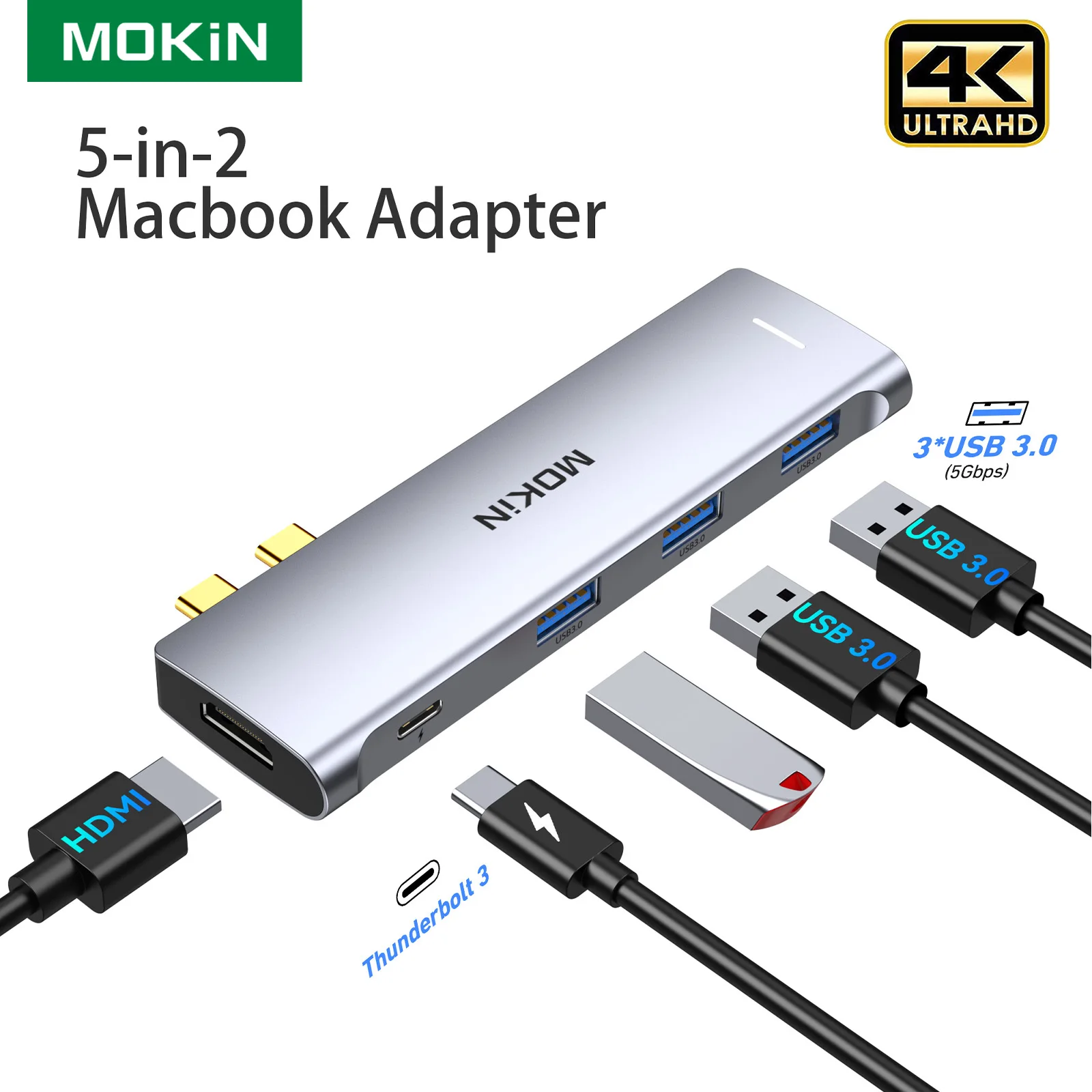 Docking Station DisplayLink Station D'accueil USB C Dual Monitor Pour