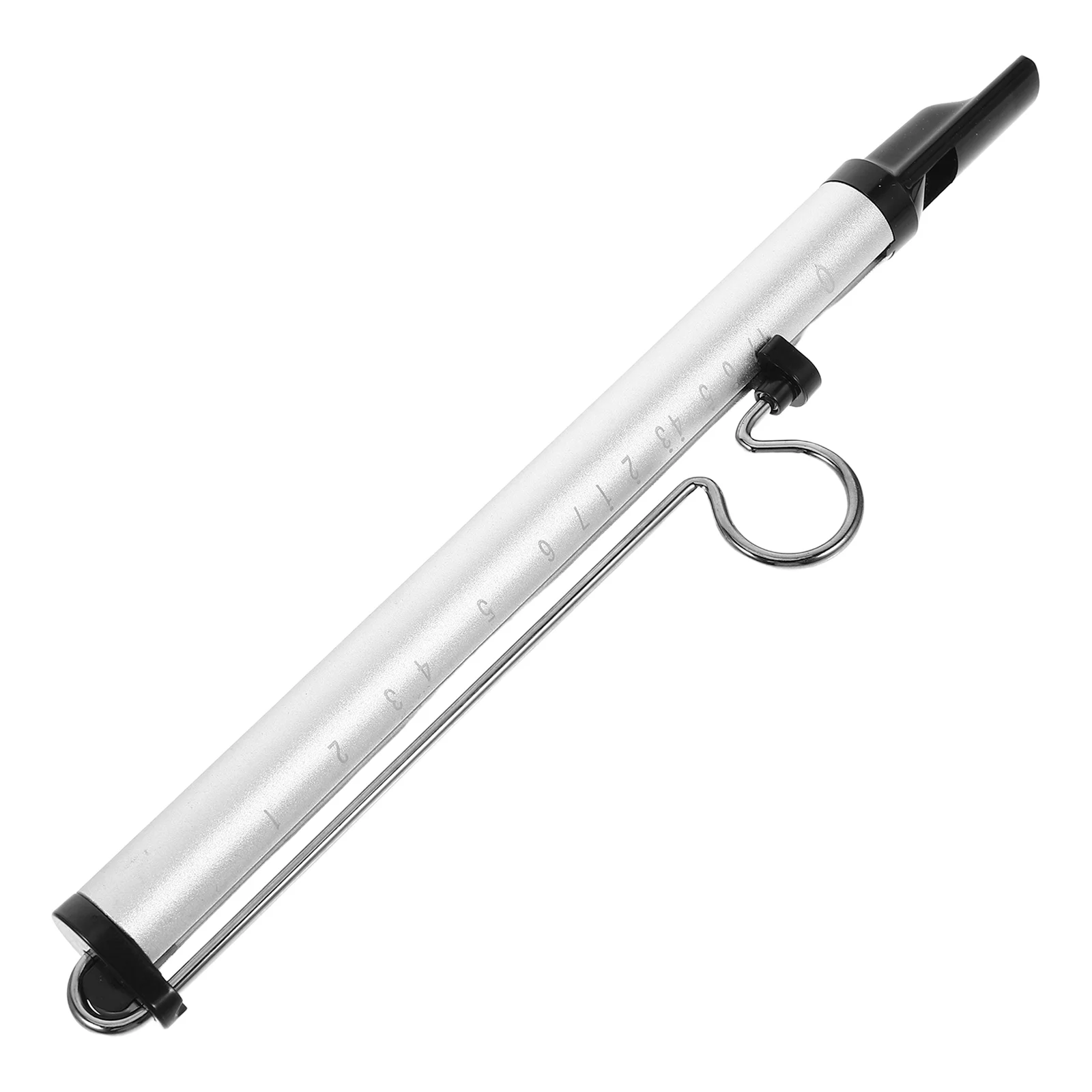 Silver Slide Whistle Instrument Flute For Toy Whistles Slides Musical Instruments Aluminum Alloy Beginner Fun Games