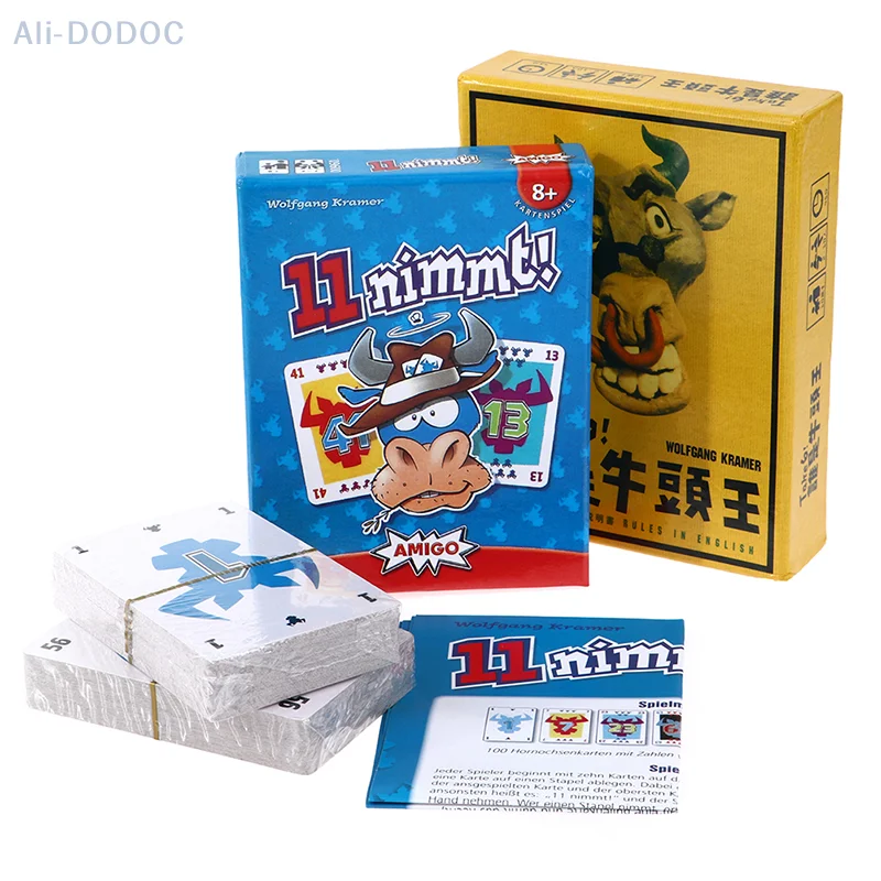 

New Creative Take 6 Nimmt Board Game 2-10 Players Funny Gift For Party Family Card Games