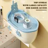 Cute Punch-Free Sailing Boat Toilet Paper Holder Box Durable Waterproof Lavatory Paper Holder For Bathroom Home decoration 4