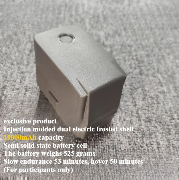 Batterie haute capacité pour DJI Mavic 2 Pro insérée dans le drone, prête à l'emploi.