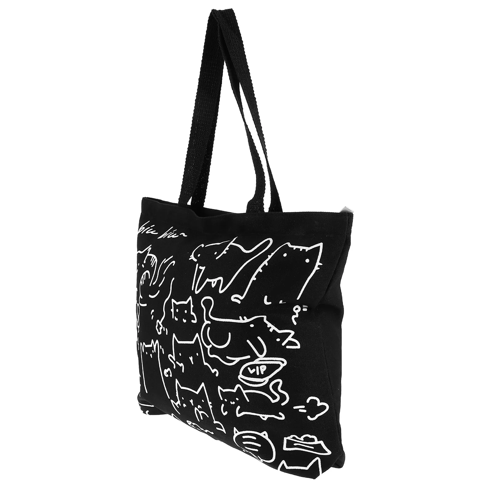 

Tote Handbag Women Girls Canvas Bag Grocery Pouch Outdoor Book Storage Bag