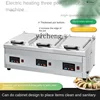 XL Fried Dumpling Machine Commercial Electric Heating Pork Bun Braising Pan Square Gas Desktop Fried Dumpling Stove 3