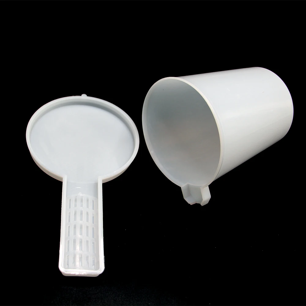 3PCS Plastic Honey Bee Feeder Tank Bottle Suger Syrup Feeding Container Colony Feedinng Inside Hive Keep Out Robbers Beekeeping