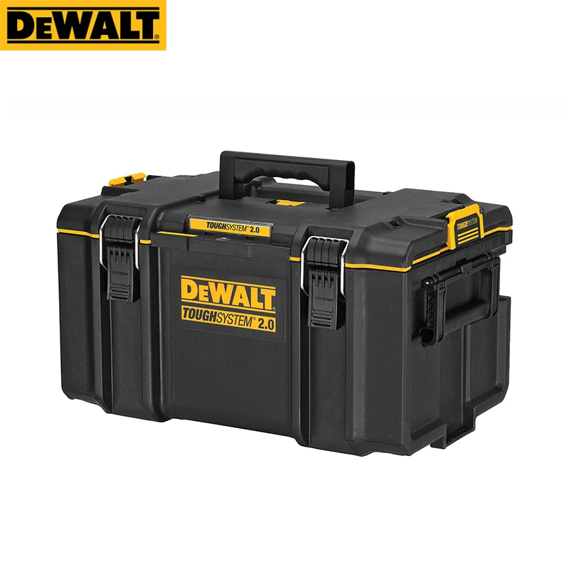 

DEWALT DWST83294 DS-300 TOUGHSYSTEM 2.0 Large Tool Box 22 in. 110 lbs. Capacity IP65 Dust and Water Resistance Durable Case