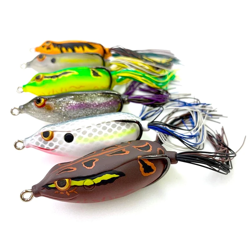 Fishing Lure Big Mouth Frog 6cm 16g Modify Frogs Artificial Lure Soft Bait  Tractor Popper Catch Snakeheafd Fish Bass - AliExpress