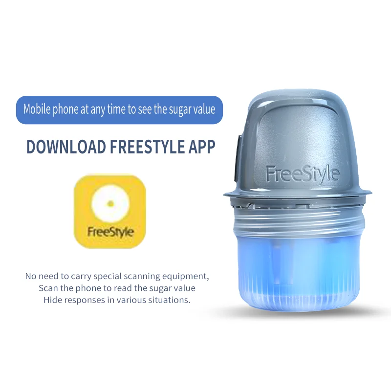 (Exp:-06-30）FreeStyle Libre Glucose Meter Glucose Sensor Blood Monitor Blood Sugar Monitor Non-invasive Glucometer blood glucose monitor,blood test meter