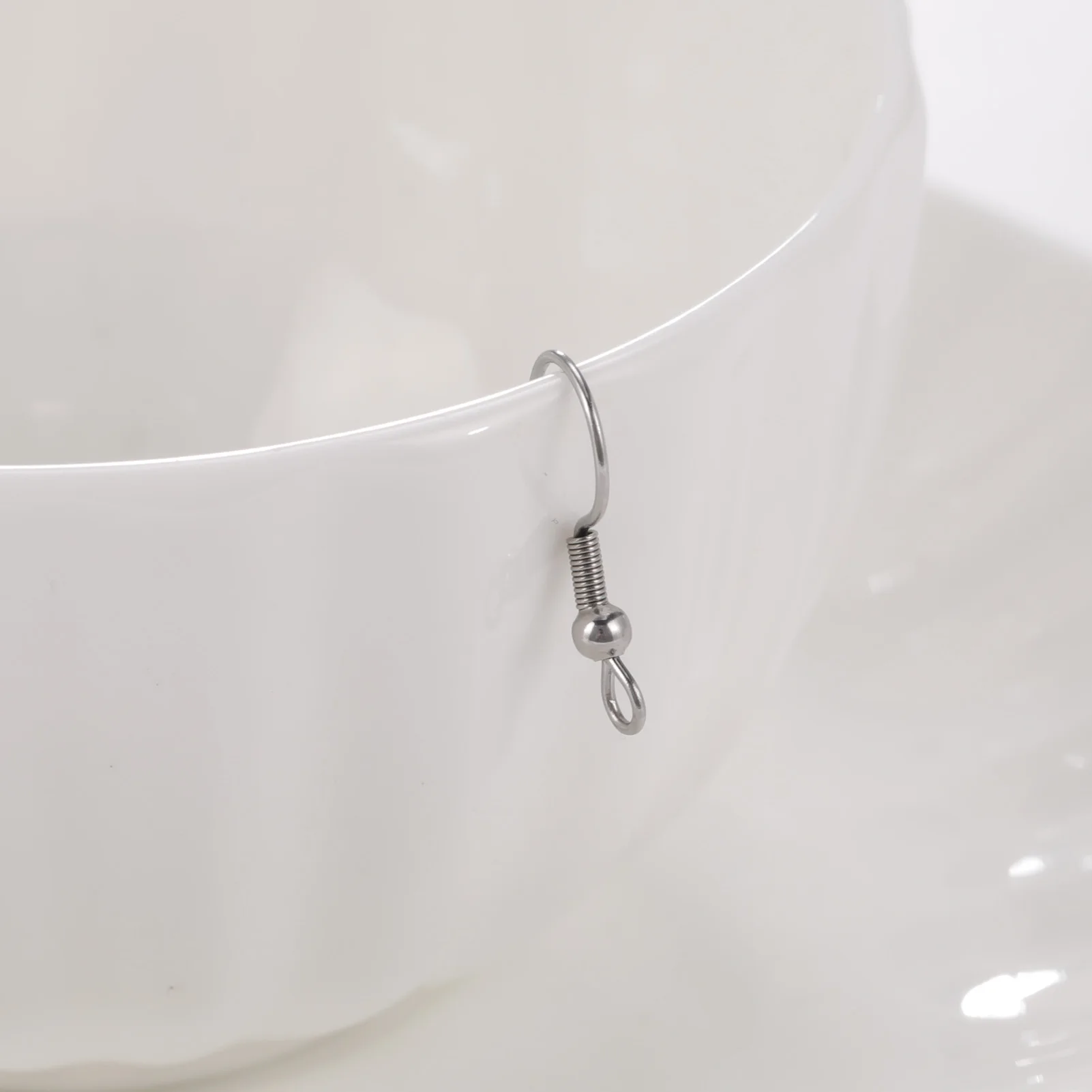 100pcs/lot Stainless Steel DIY Earrings Hooks Gold Silver Color Jewelry Handmaking Accessories 3