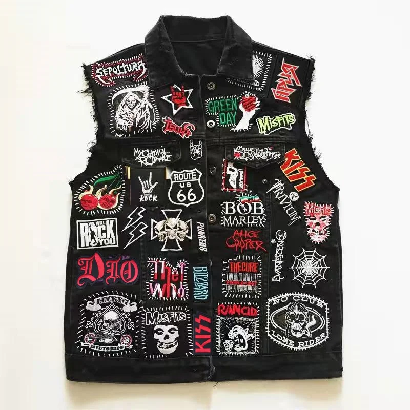 Diy Punk Patch Rock Patch Jacket Rock Band Patches Iron On Punk