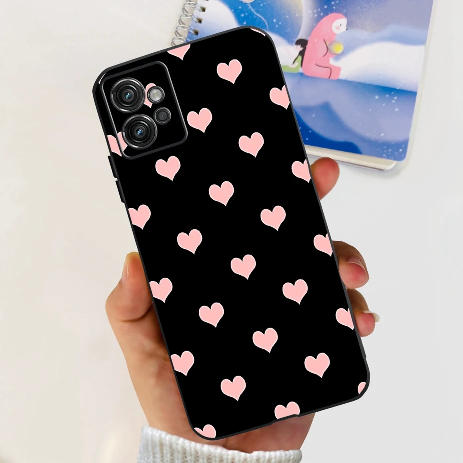Cute Cat Butterfly Soft Silicone Phone Case, 6.5'' Coque