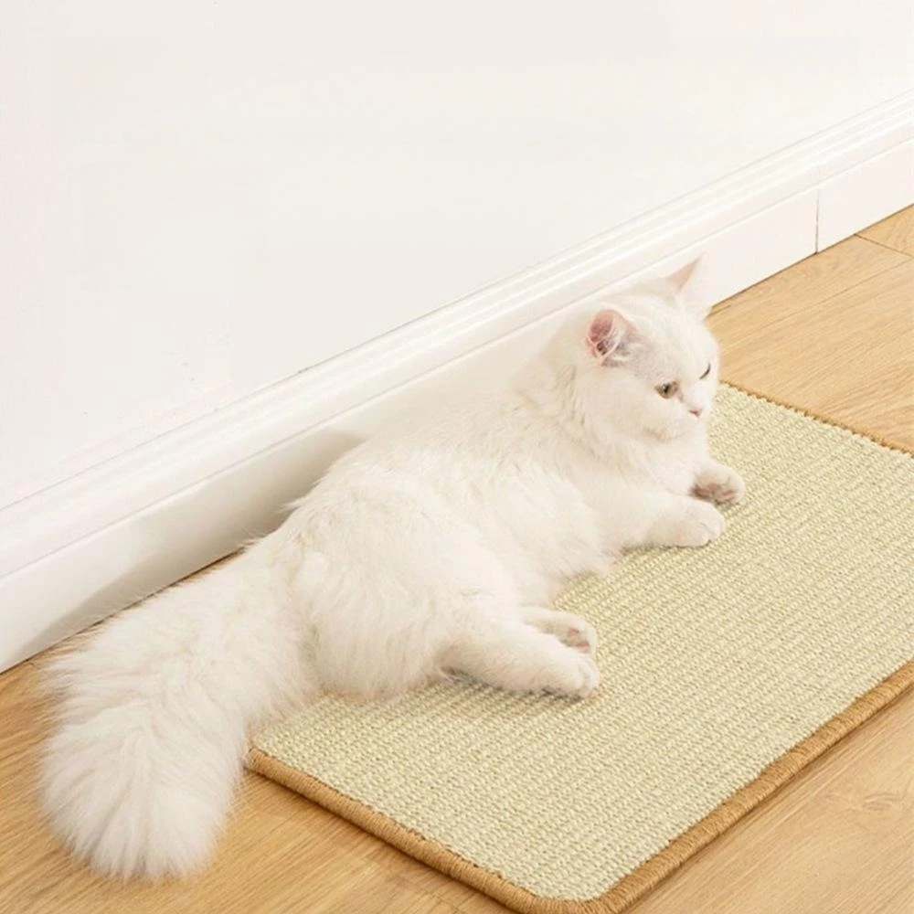 고양이 스크래치 소파 보호 매트 고양이를위한 고양이 스크레이퍼 나무 긁는 포스트 고양이 Scratcher 소파 매트 가구 수호자 고양이 용품