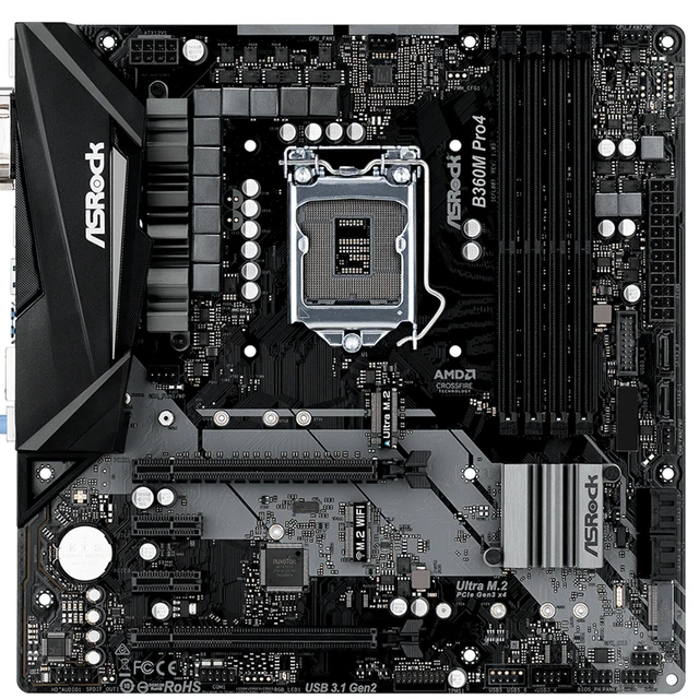 ASRock B360M Pro4 & intel Core i5-8500 ASRock B360M Pro4 & intel Core i5-8500
