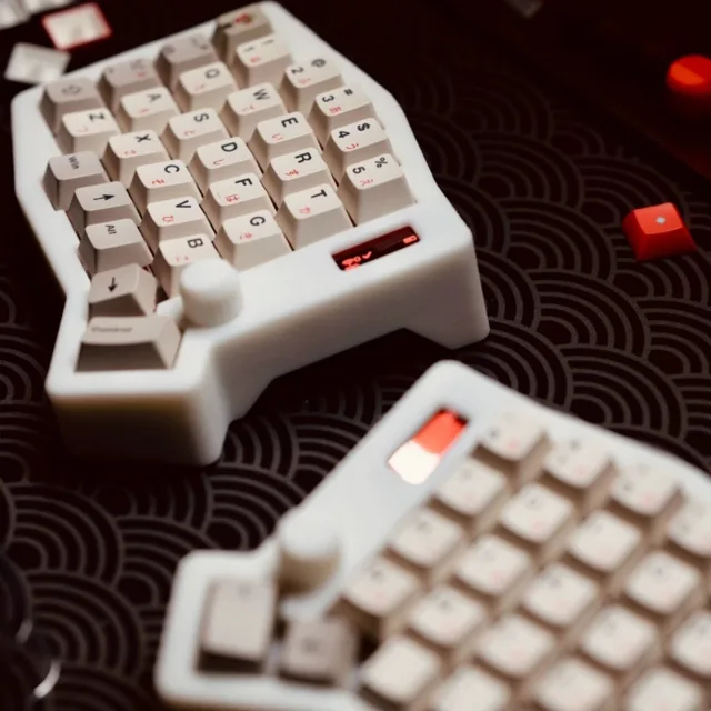 Sofle Split Mechanical Keyboard Kit 58key Wireless Bluetooth Hot 