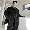 LUZHEN 2025 Spring New Fashion Elegant Zipper Splicing Design Casual Blazer Coat Men's High Street Original Suit Jacket 29afe4 2