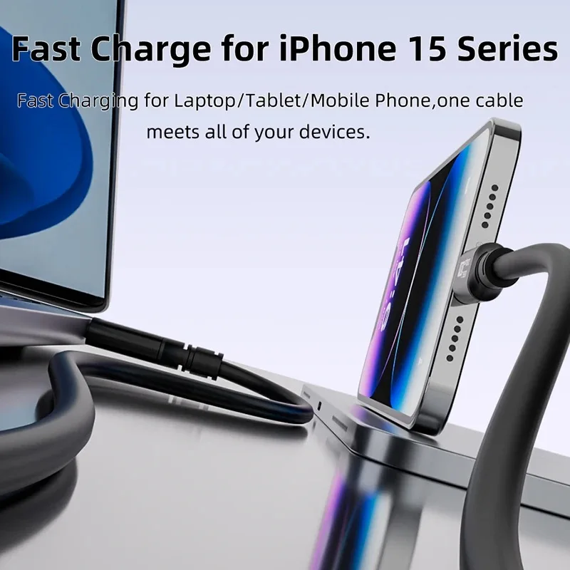 High-Speed 5M USB-C to USB-C Cable - 8K Video, 20Gbps Data Transfer, 100W Power Delivery
