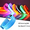 4PCS  Horse Leg Safety Belt LED Lighting Horse Leg Straps Night Riding Equipment Outdoor Sports Equestrian Supplies 1