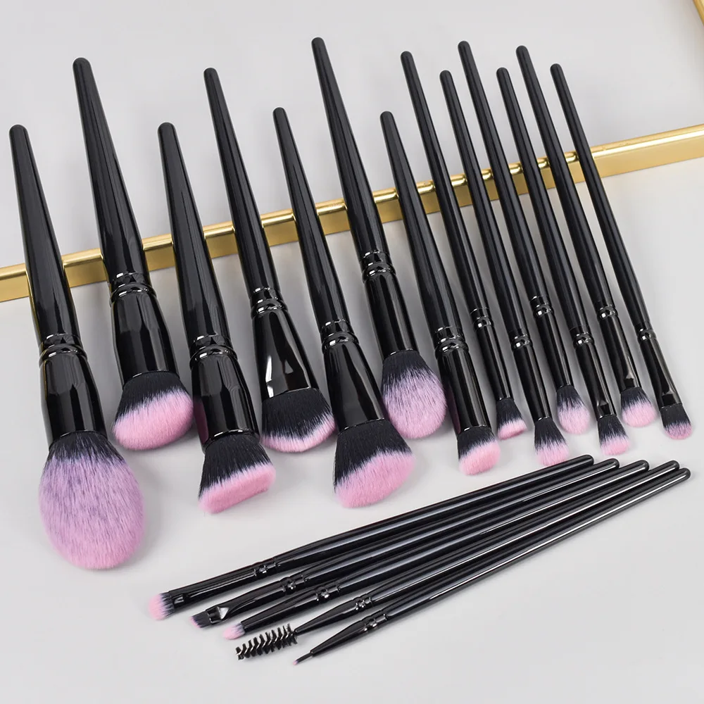 Custom18PcsFoundationCosmeticLuxuryMakeupBrushSetBodyBrush