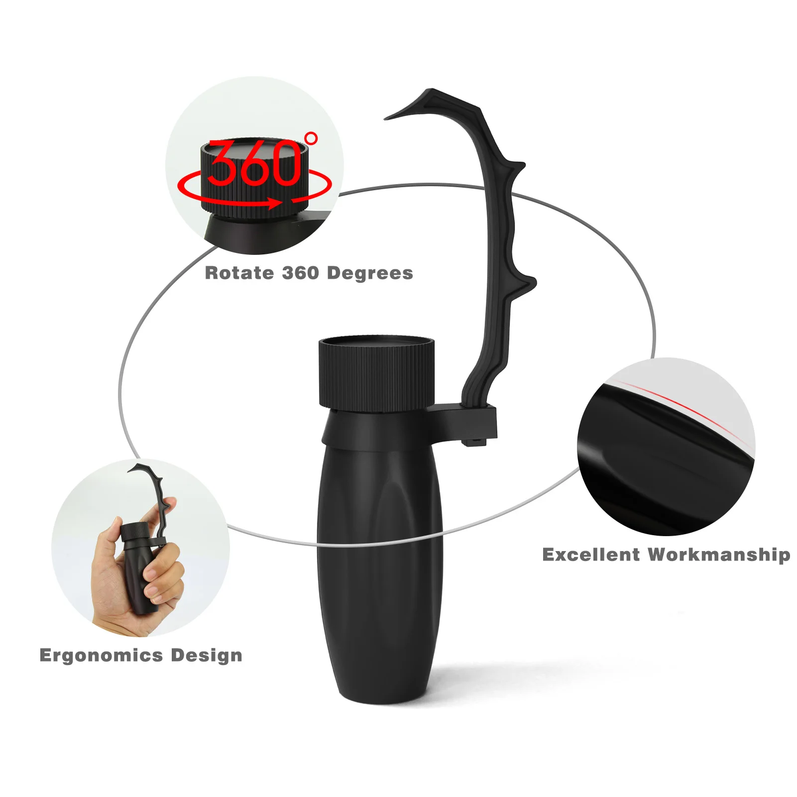 Enhanced Painting Handle and Coloring Holder for Precision Handicraft and Wargames