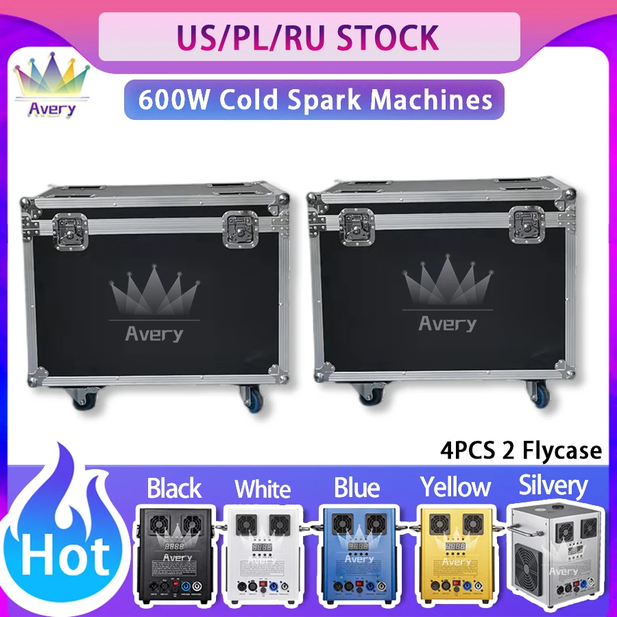 

0 Tax 2Pcs Flight Case For 600W Cold Spark Machine 600w Sparkler Wedding 600W Fireworks Cold Spark Machine Firework Ti Powder