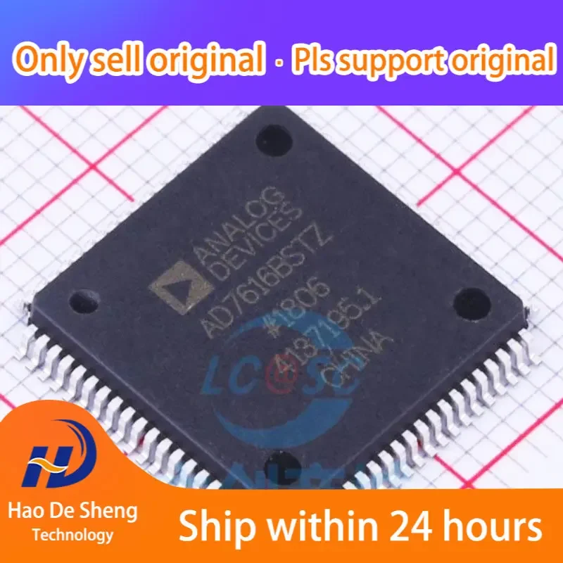 

10 шт./партия AD7616BSTZ AD7616BST LQFP-80 новый оригинальный фотоаккумулятор