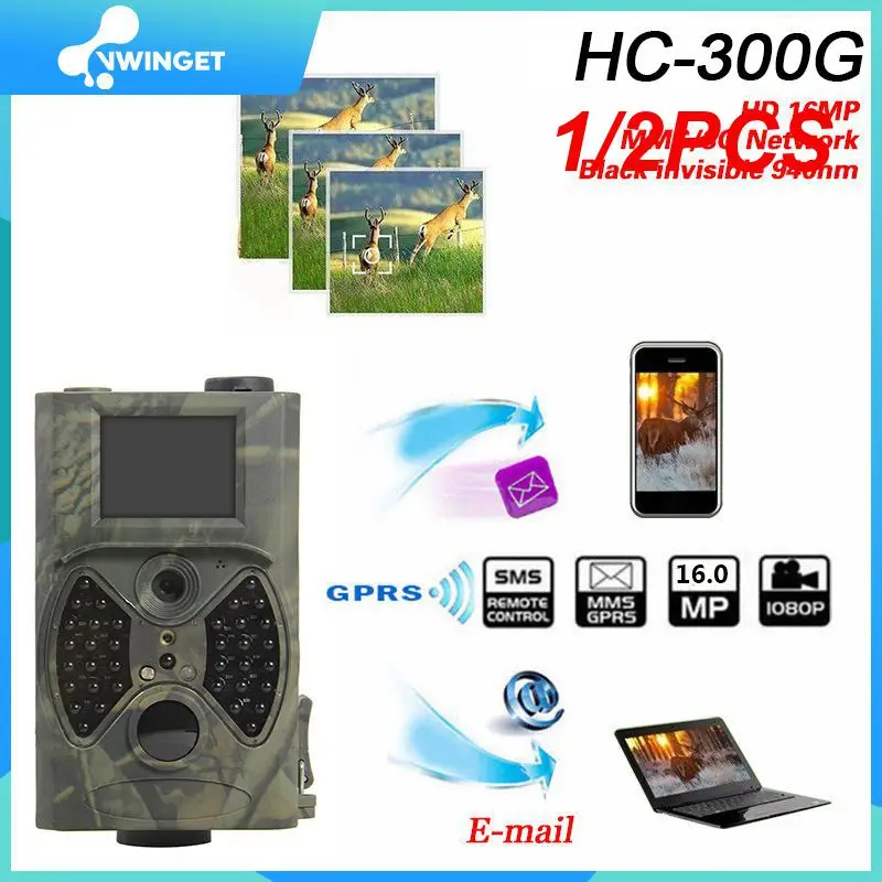 

1/2PCS Outdoor 20MP 1080P Video Wildlife Trail Camera Photo Trap Infrared Hunting Wildlife Surveillance Tracking Cam Night