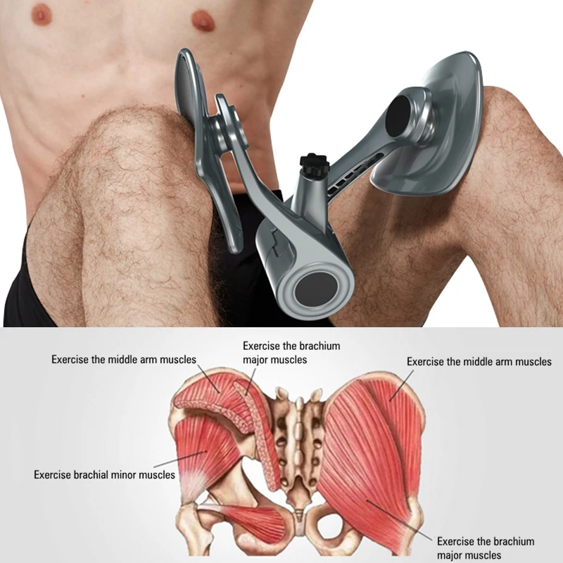PC Muscle Training Kegel Exerciser Device Leg Trainer Male Pelvic Floor Muscle Repair Use Exercising EVA At Home Gym Equipment muscle trainer