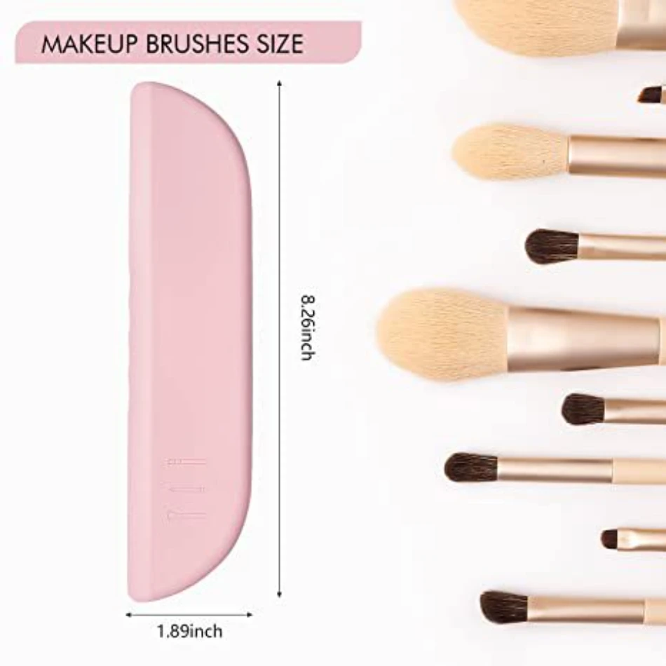 Silicone Makeup Brush Holder Wall-mounted Soft Durable Reusable Convenient  Easy Operation Suit Beauty Tool Display Stand Storage - Makeup Tool Kits -  AliExpress