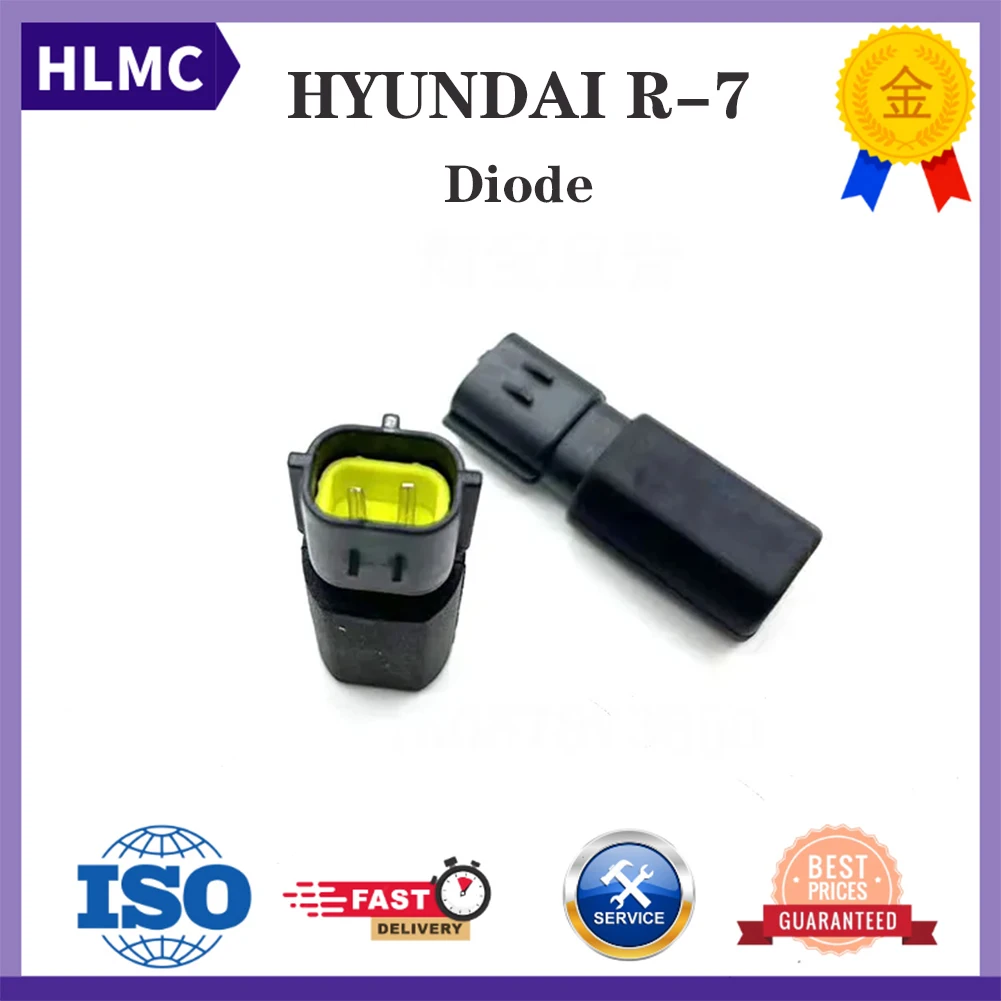 

Аксессуары для строительной техники, экскаваторов, предохранитель сопротивления диодов кабины, подходит для DAEWOO Hyundai R60 120 150 210 215 220-7