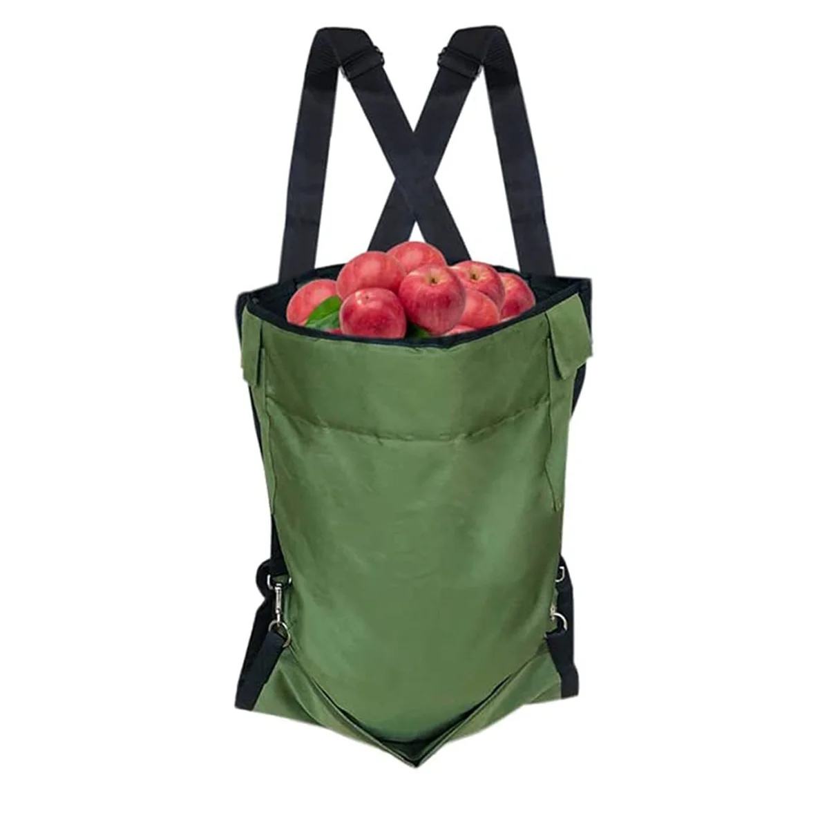 BAAU Fruit Picking Bag Garden Apron Adjustable Harvest Gardening Aprons Outdoor Farm Orchard Storage Pouch Foraging Pockets