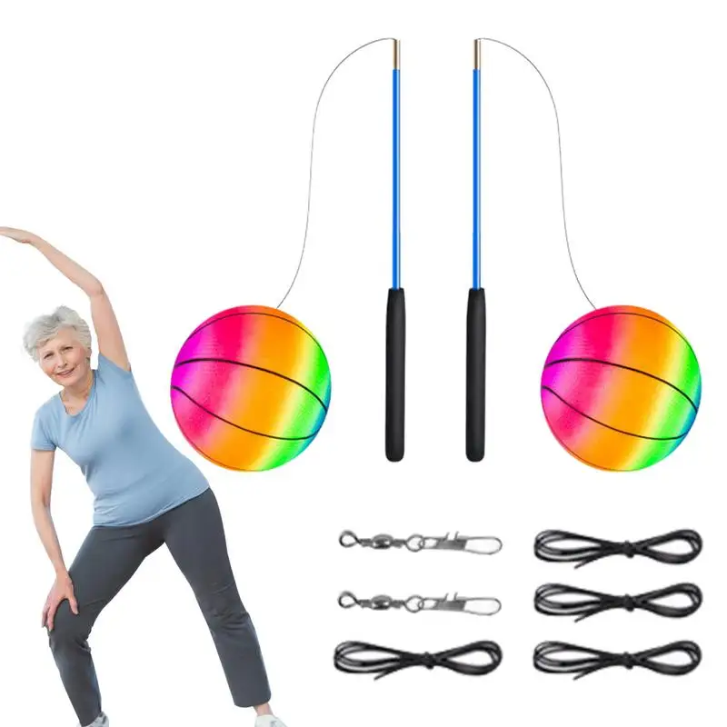 

Мяч для игровой площадки, Радужный спортивный мяч, 2 шт.