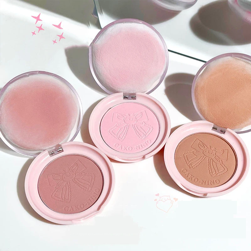 Face Blusher Matte Natural Cheek Tint Brighten Face Waterproof Cheek Contouring Cosmetics Blush Powder Soft Female Makeup 5