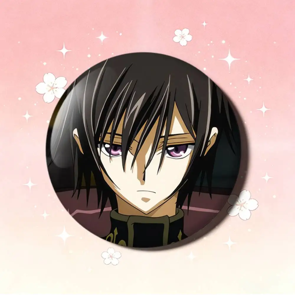 Geass Laser Badge - Creative Accessory for Backpack, Clothes, and Hats
