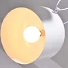 Italian Industrial Flos Black and White Chandelier Multi-point Adjustable Restaurant Lamp Bar Office LED Lighting pendant light 6