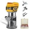 Mellif Cordless Compact Router, Brushless Palm Router Wood Trimmer Tool Compatible with Dewalt 18V 20V MAX Battery(TOOL ONLY) 1