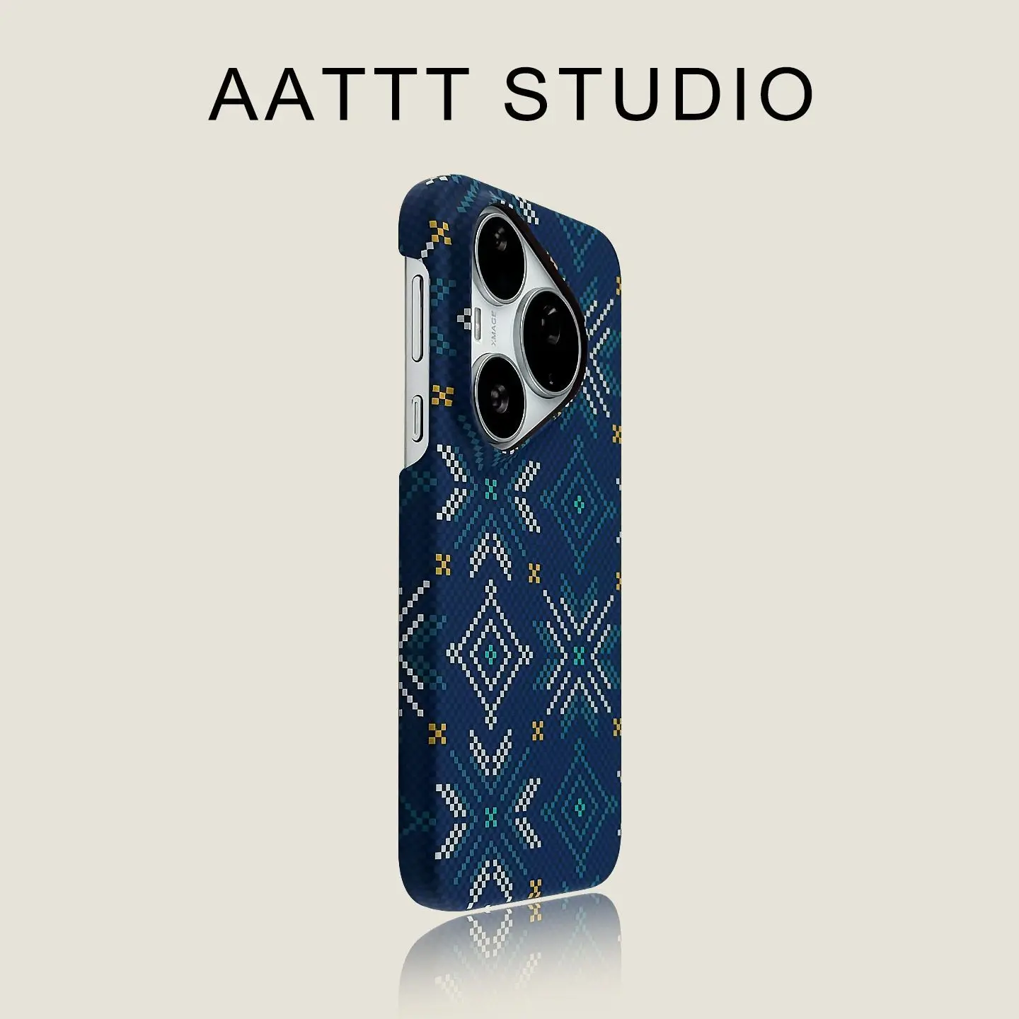 Sleek Magnetic Case with Stylish Carbon Fiber Texture