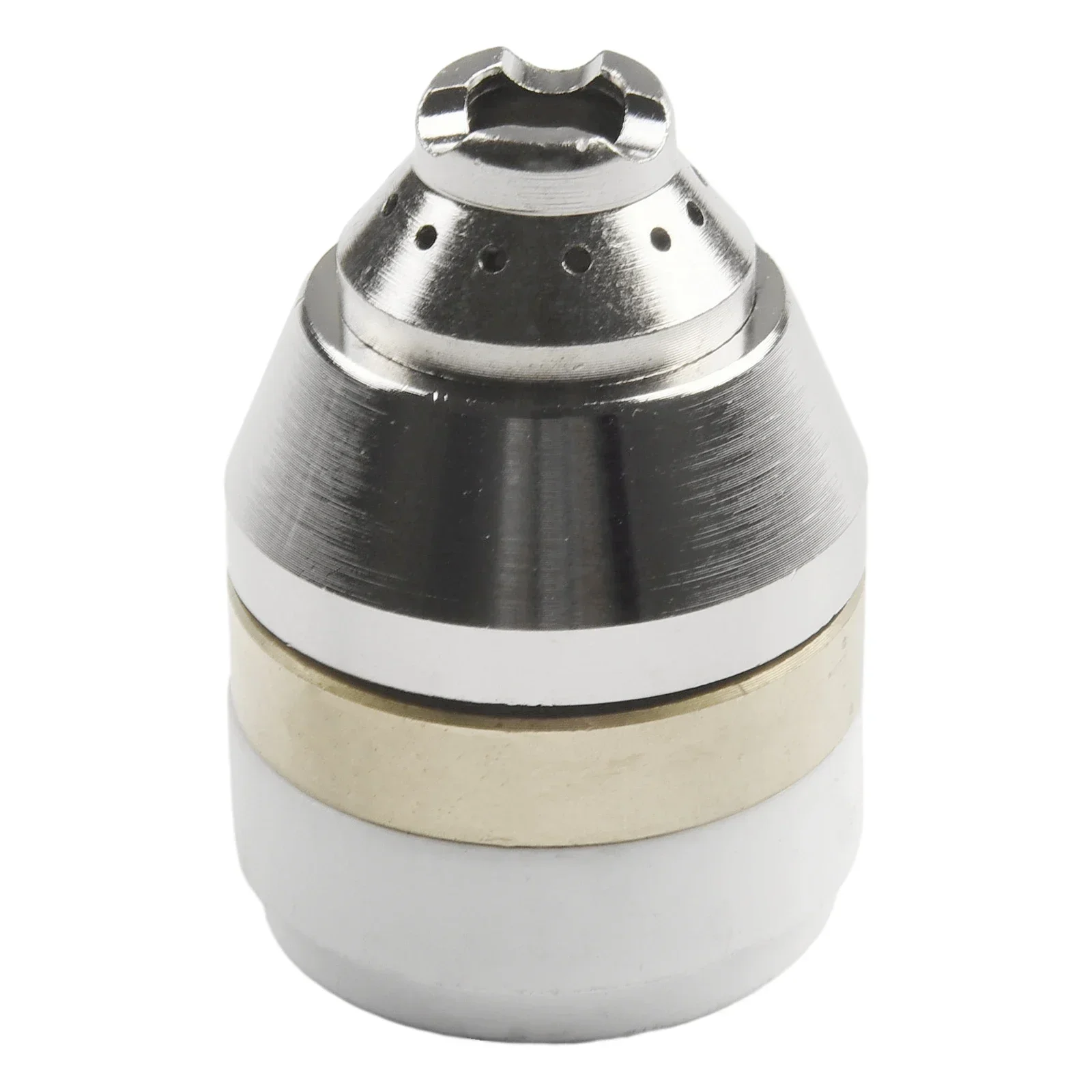 Plasma Torch Cover, P80 Plasma Cutting Torch Accessories Nozzle Copper Protective Cover Contactable Welding Tools Soldering Supplies