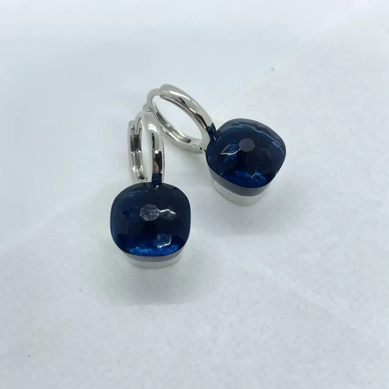 Classic Crystal Candy Earrings For Women 32 Colors   Gold Plated Sweet  Style  Fashion Jewelry