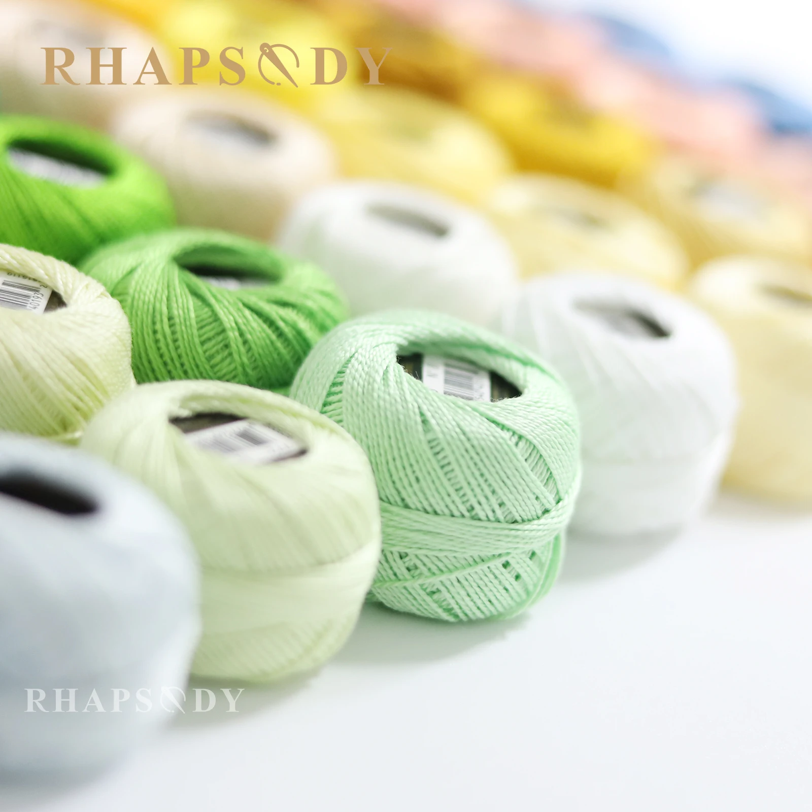 RhapsodySize8PearlCrochetThreadEmbroideryDoubleMercerizedLong