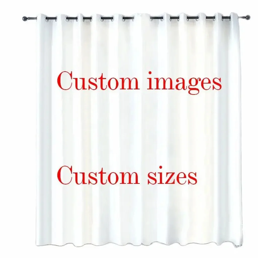 2pcs Unicorn Pattern Curtains, Rod Pocket Decorative Window Drapes Window Treatments For Bedroom Living Room, Home Decor 6