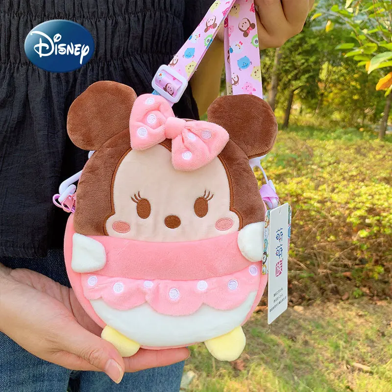 

Disney Mickey New Children's Shoulder Bag 3D Fashion Children's Shoulder Crossbody Bag Cartoon Girls' Zero Wallet High Quality