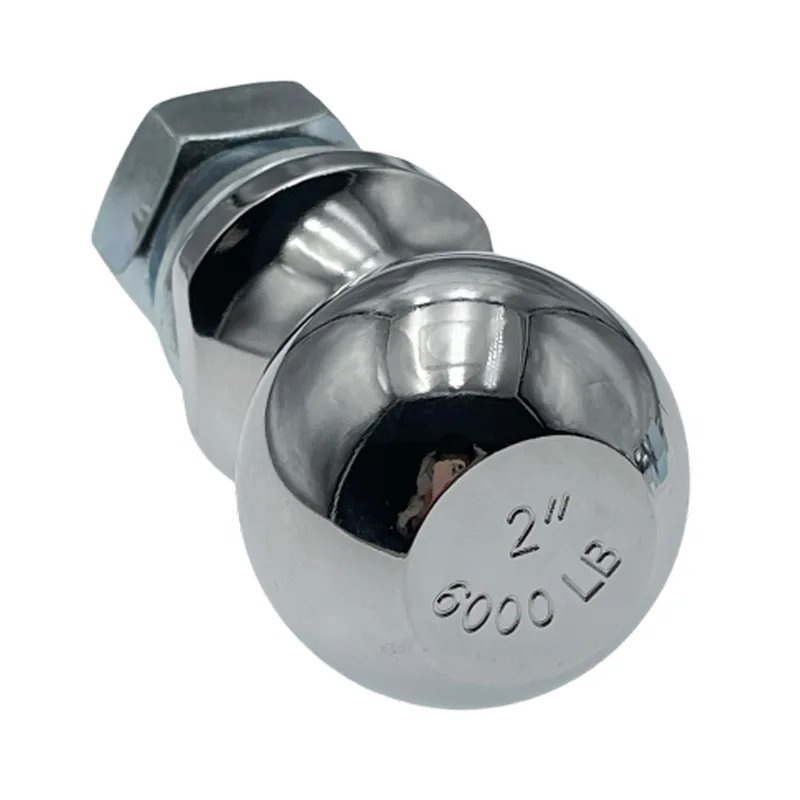 2 X 3 Inch 5000 Lbs Trailer Coupler Hitch Ball Coupling Straight Tongue RV Parts Camper Caravan Accessories