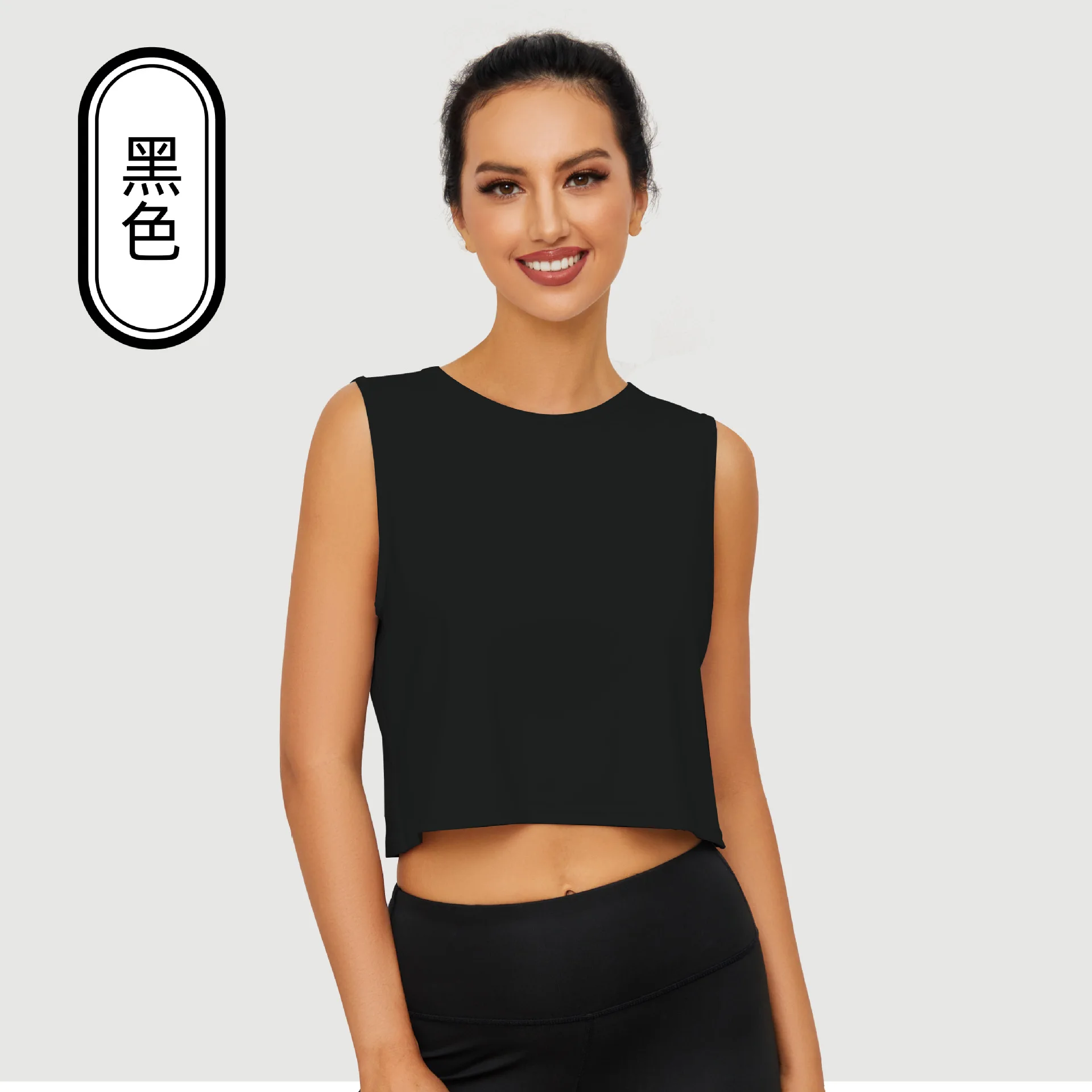 Women's Gym Vest, Fitness Sport Top, Sleeveless, Running, Yoga Shirt, Quick Dry, Loose Sport Shirts, New