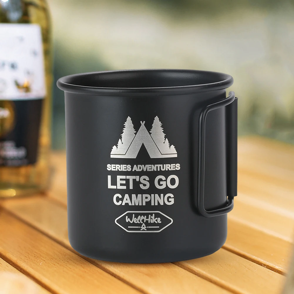 Description Picture 6 of item300ML Camping Mug Cup Tourist Tableware Picnic Utensils Outdoor Accessories Travel Picnic Cooking Set Cookware Supplies