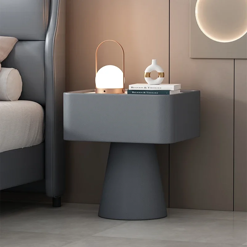 

Simple Girls Nightstand Natural Wood Space Saving Bedside Table Modern Luxury Mesitas De Noche Para Dormitorio Home Decor