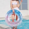 Diamond Inflatable Swimming Ring, Children Cute Pool Float Tube Decorations Swim Tubes Outdoor Pool Beach Water Floats for Aldul 5