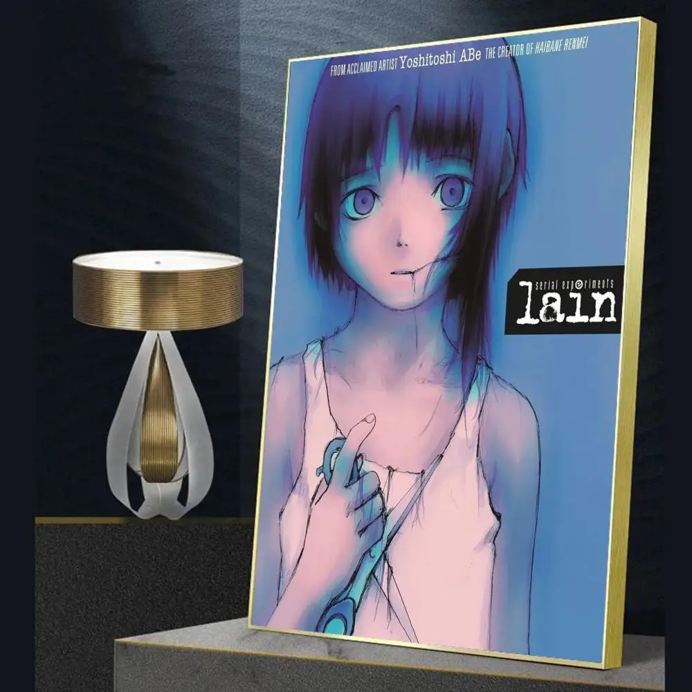 Serial Experiments Lain Classic Anime Poster Waterproof Paper