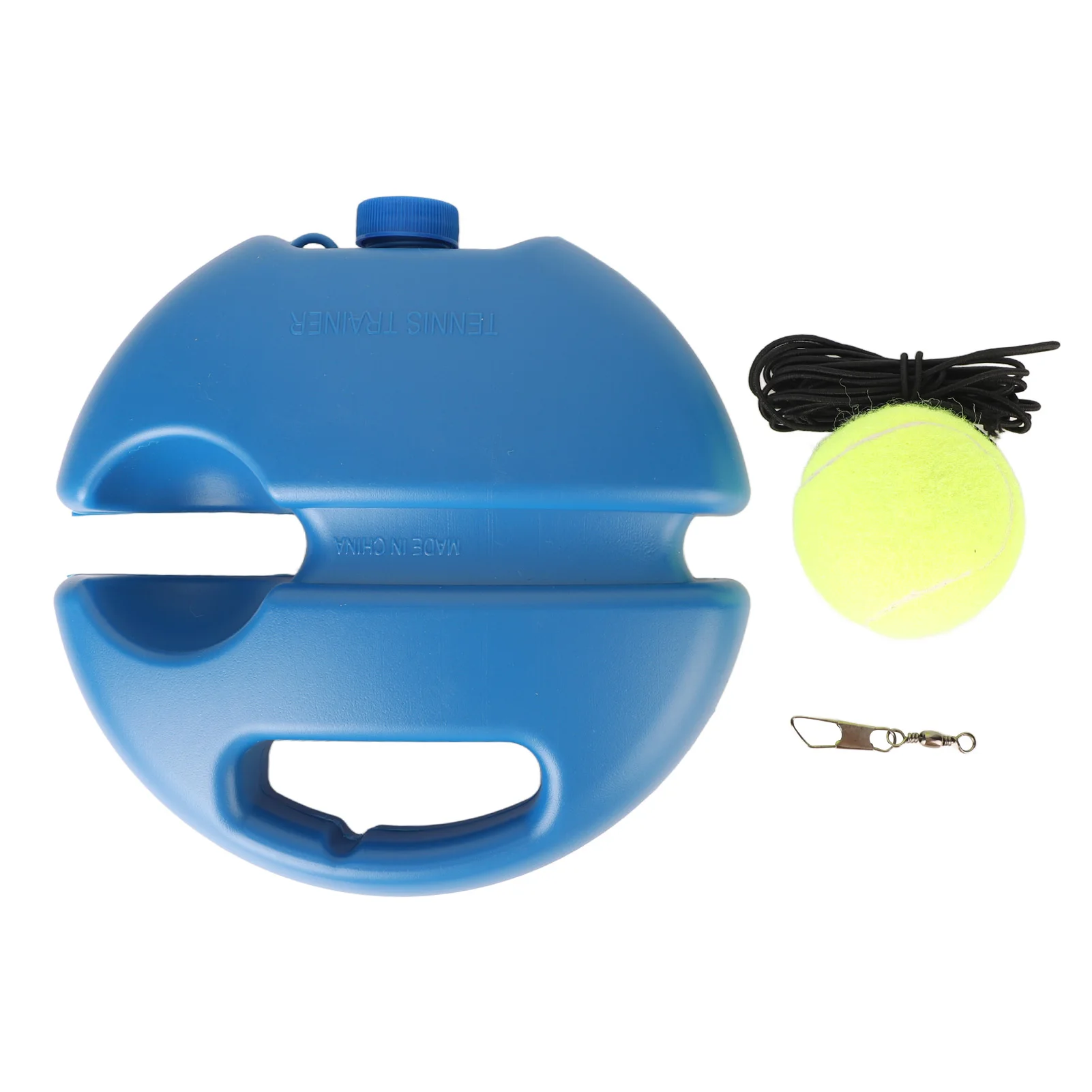 Self Tennis Training Equipment Plastic Material Self Tennis Trainer Stable Base Easy To Use Anti Skip Widely Used for Gardens