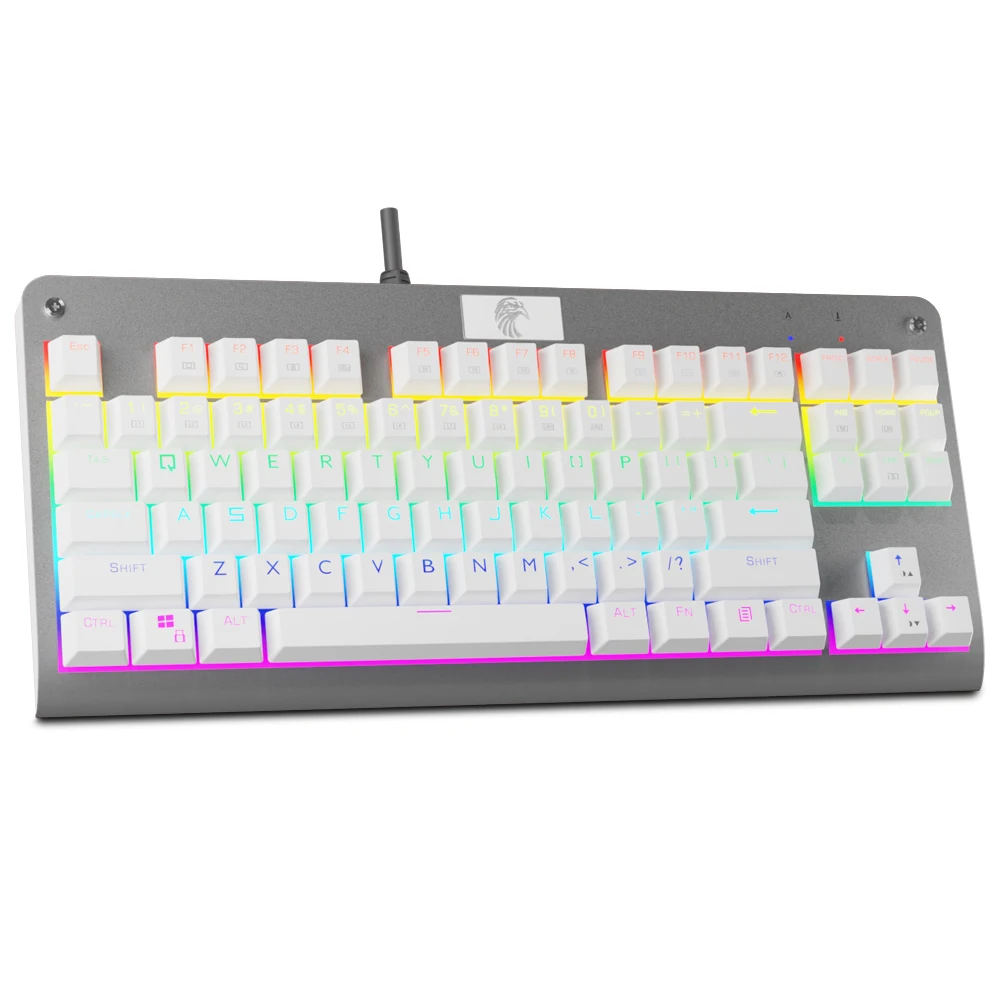 E-YOOSO Z77 Rainbow USB Mechanical Gaming Wired Keyboard 87 E-YOOSO Z77 Rainbow USB Mechanical Gaming Wired Keyboard 87